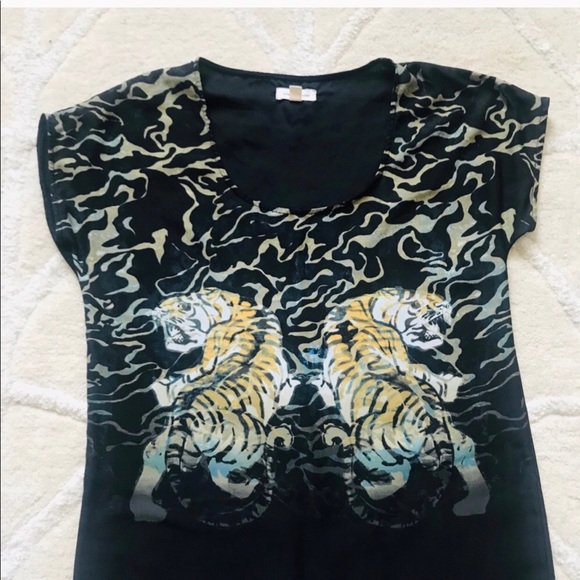 Silence + Noise/Urban Outfitters Tiger Print Dress - Picture 4 of 7